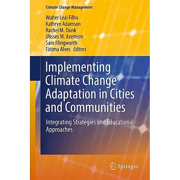 Implementing Climate Change Adaptation in Cities and Communities / Climate Change Management