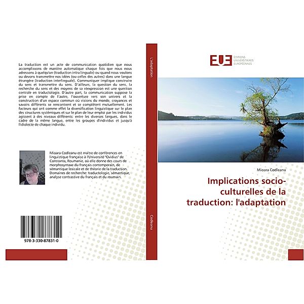 Implications socio-culturelles de la traduction: l'adaptation, Mioara Codleanu