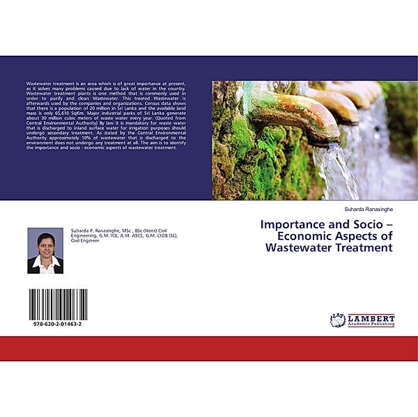 Importance and Socio - Economic Aspects of Wastewater Treatment, Suharda Ranasinghe