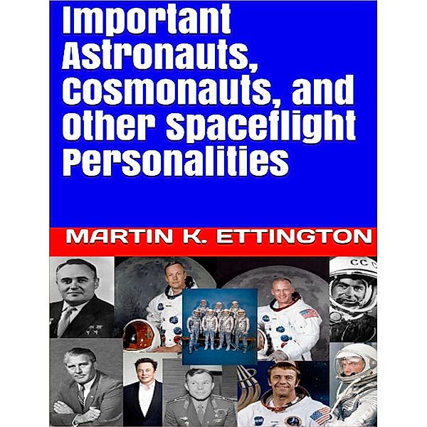Important Astronauts, Cosmonauts, and Other Spaceflight Personalities, Martin Ettington