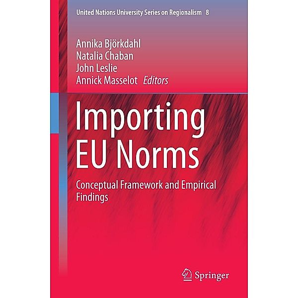 Importing EU Norms / United Nations University Series on Regionalism Bd.8