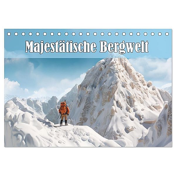 Imposante Bergwelt (Tischkalender 2024 DIN A5 quer), CALVENDO Monatskalender, Calvendo, Liselotte Brunner-Klaus