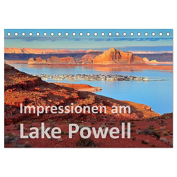 Impressionen am Lake Powell (Tischkalender 2024 DIN A5 quer), CALVENDO Monatskalender, Dieter Wilczek