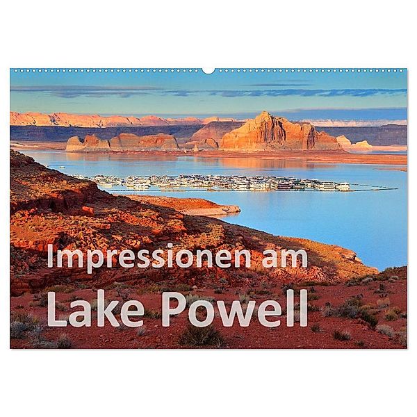 Impressionen am Lake Powell (Wandkalender 2024 DIN A2 quer), CALVENDO Monatskalender, Dieter Wilczek