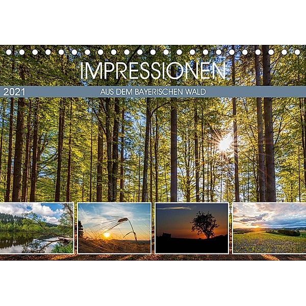 Impressionen aus dem Bayerischen Wald (Tischkalender 2021 DIN A5 quer), Christian Haidl