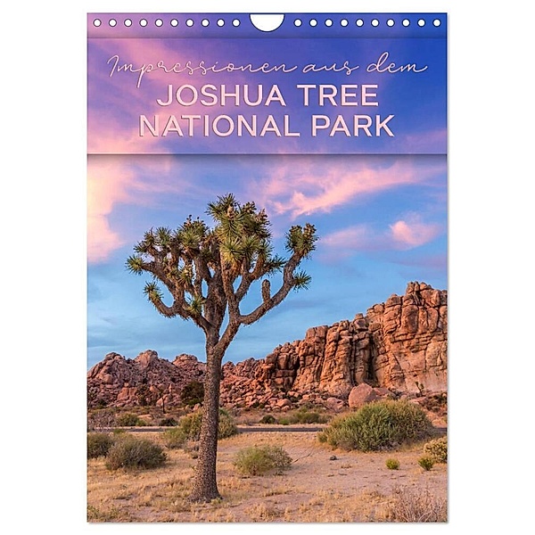 Impressionen aus dem JOSHUA TREE NATIONAL PARK (Wandkalender 2024 DIN A4 hoch), CALVENDO Monatskalender, Melanie Viola