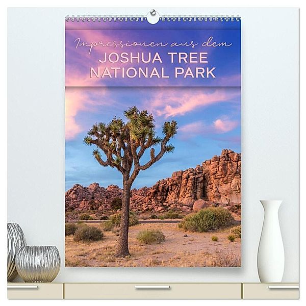 Impressionen aus dem JOSHUA TREE NATIONAL PARK (hochwertiger Premium Wandkalender 2024 DIN A2 hoch), Kunstdruck in Hochglanz, Melanie Viola