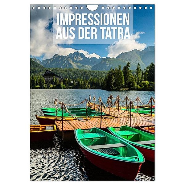 Impressionen aus der Tatra (Wandkalender 2024 DIN A4 hoch), CALVENDO Monatskalender, Mikolaj Gospodarek