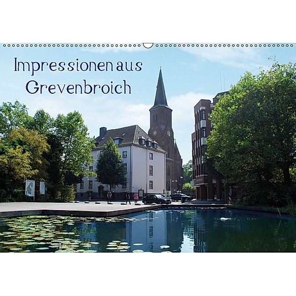 Impressionen aus Grevenbroich (Wandkalender 2018 DIN A2 quer), STADT GREVENBROICH, Stadt Grevenbroich