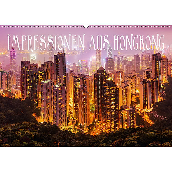 Impressionen aus Hong Kong (Wandkalender 2018 DIN A2 quer), Christian Müller
