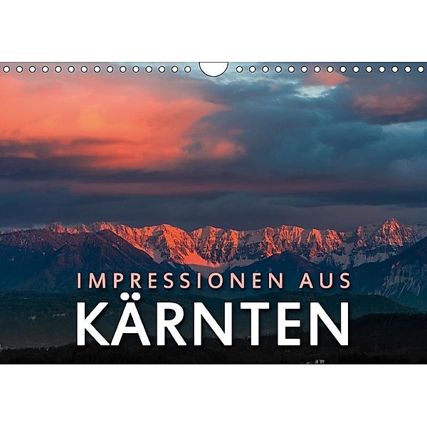 Impressionen aus Kärnten (Wandkalender 2017 DIN A4 quer), Günter Zöhrer