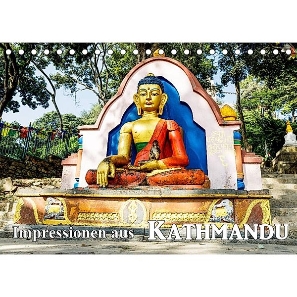 Impressionen aus Kathmandu (Tischkalender 2023 DIN A5 quer), Frank Baumert