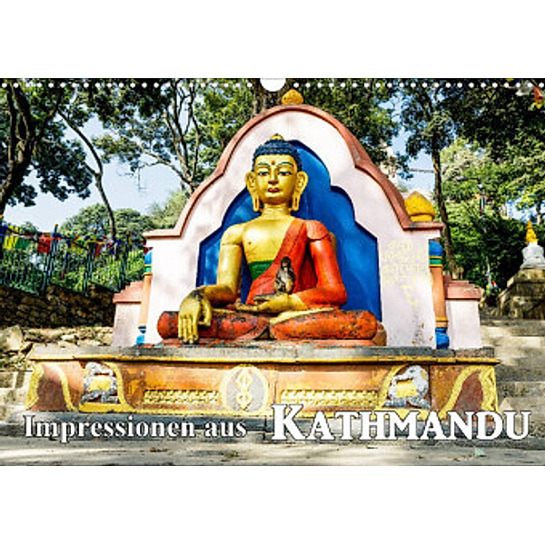 Impressionen aus Kathmandu (Wandkalender 2022 DIN A3 quer), Frank Baumert