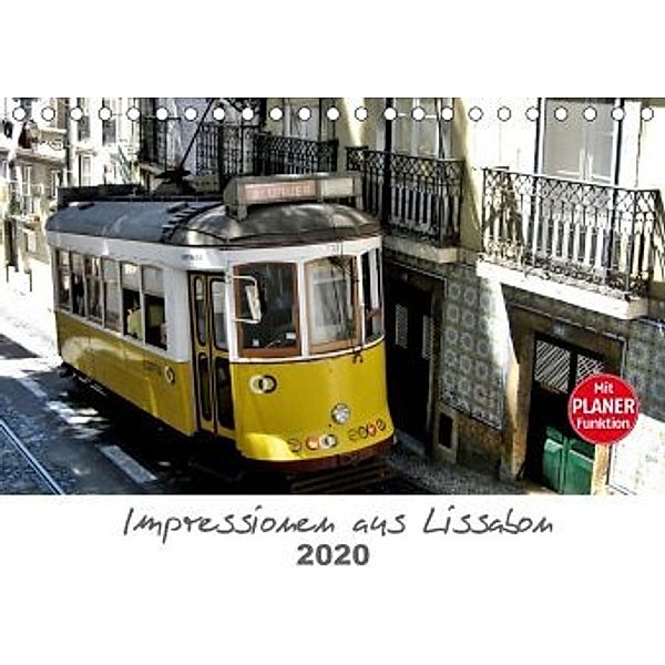 Impressionen aus Lissabon (Tischkalender 2020 DIN A5 quer), Andrea Ganz
