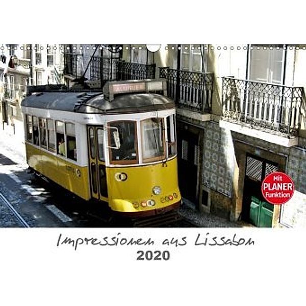 Impressionen aus Lissabon (Wandkalender 2020 DIN A3 quer), Andrea Ganz