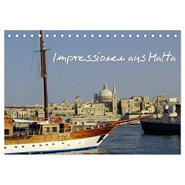 Impressionen aus Malta (Tischkalender 2024 DIN A5 quer), CALVENDO Monatskalender, Patrick Schulz