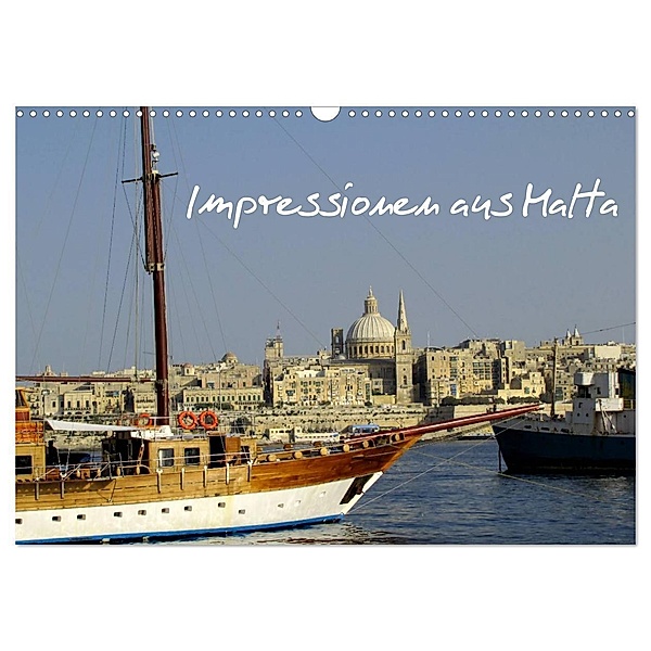 Impressionen aus Malta (Wandkalender 2024 DIN A3 quer), CALVENDO Monatskalender, Patrick Schulz