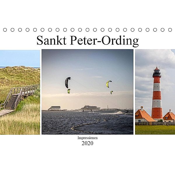 Impressionen aus Sankt Peter-Ording (Tischkalender 2020 DIN A5 quer)