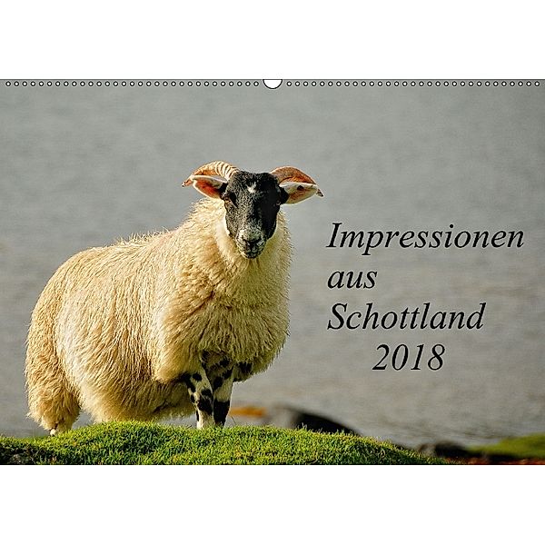 Impressionen aus Schottland / CH-Version (Wandkalender 2018 DIN A2 quer), Kirsten Karius