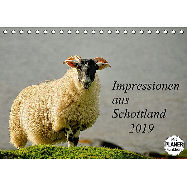 Impressionen aus Schottland (Tischkalender 2019 DIN A5 quer), Kirsten Karius