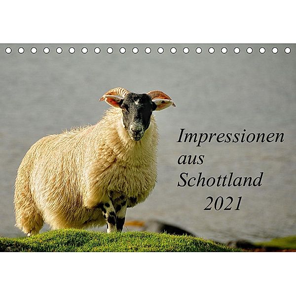Impressionen aus Schottland (Tischkalender 2021 DIN A5 quer), Kirsten Karius