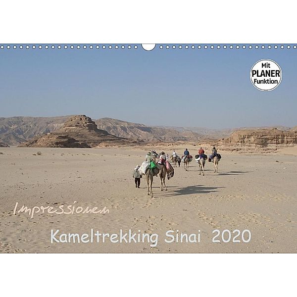 Impressionen Kameltrekking Sinai 2020 (Wandkalender 2020 DIN A3 quer), Mucki Wesselak