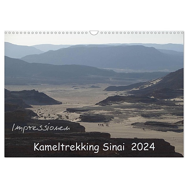 Impressionen Kameltrekking Sinai 2024 (Wandkalender 2024 DIN A3 quer), CALVENDO Monatskalender, Mucki Wesselak