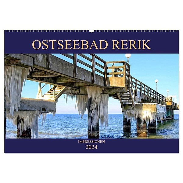 Impressionen Ostseebad Rerik (Wandkalender 2024 DIN A2 quer), CALVENDO Monatskalender, Holger Felix
