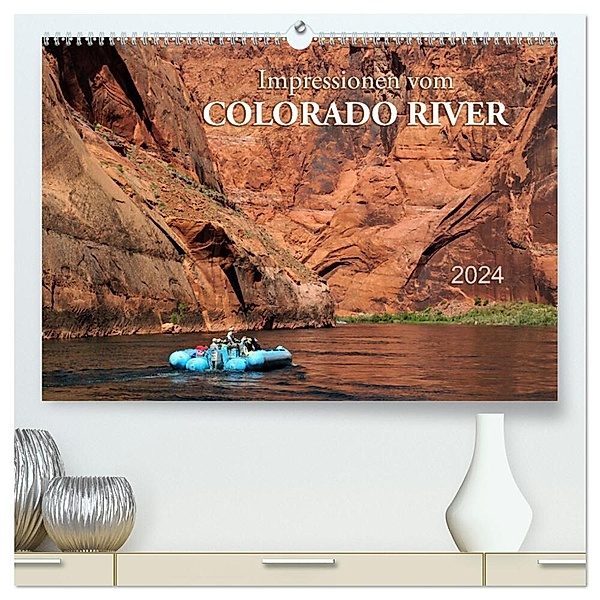 Impressionen vom Colorado River (hochwertiger Premium Wandkalender 2024 DIN A2 quer), Kunstdruck in Hochglanz, Dieter Wilczek