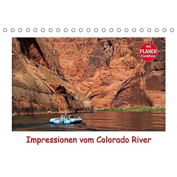 Impressionen vom Colorado River (Tischkalender 2018 DIN A5 quer) Dieser erfolgreiche Kalender wurde dieses Jahr mit glei, Dieter-M. Wilczek