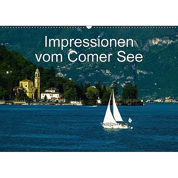 Impressionen vom Comer See (Wandkalender 2017 DIN A2 quer), Gabi Hampe