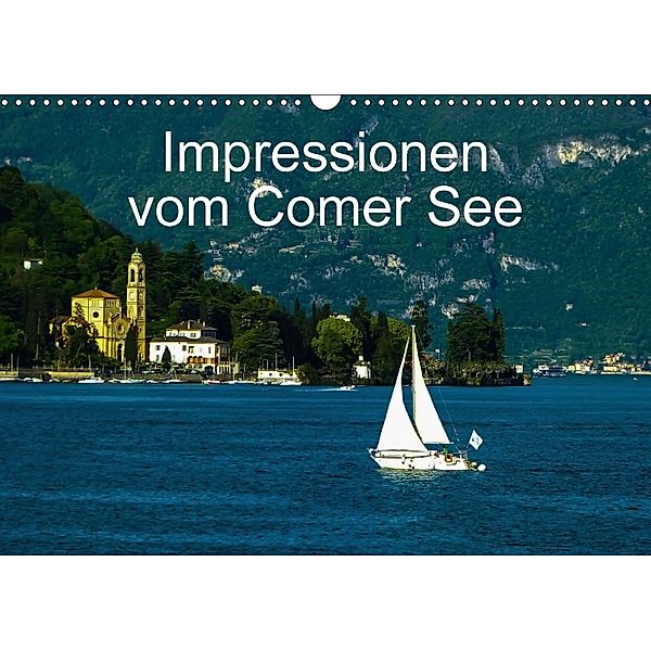 Impressionen vom Comer See (Wandkalender 2018 DIN A3 quer), Gabi Hampe