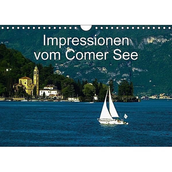 Impressionen vom Comer See (Wandkalender 2018 DIN A4 quer), Gabi Hampe