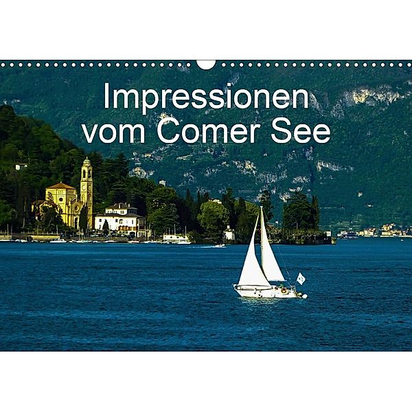 Impressionen vom Comer See (Wandkalender 2021 DIN A3 quer), Gabi Hampe