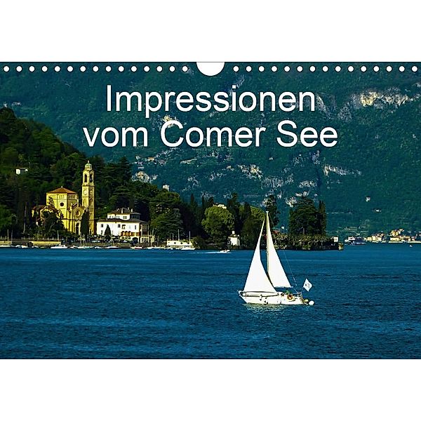 Impressionen vom Comer See (Wandkalender 2021 DIN A4 quer), Gabi Hampe