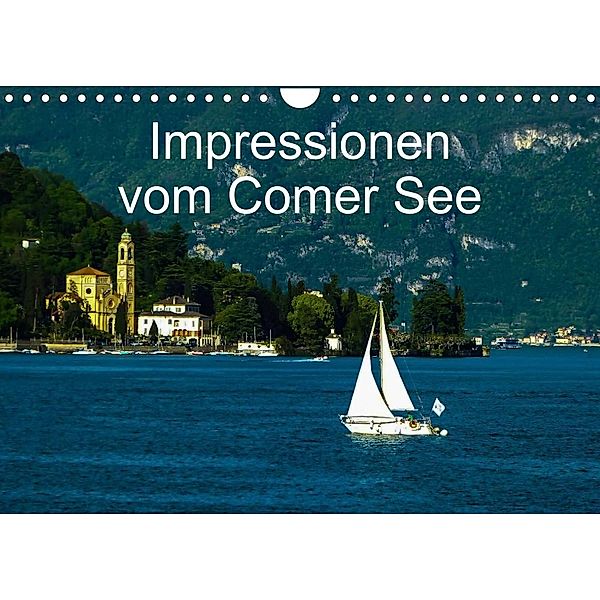 Impressionen vom Comer See (Wandkalender 2023 DIN A4 quer), Gabi Hampe