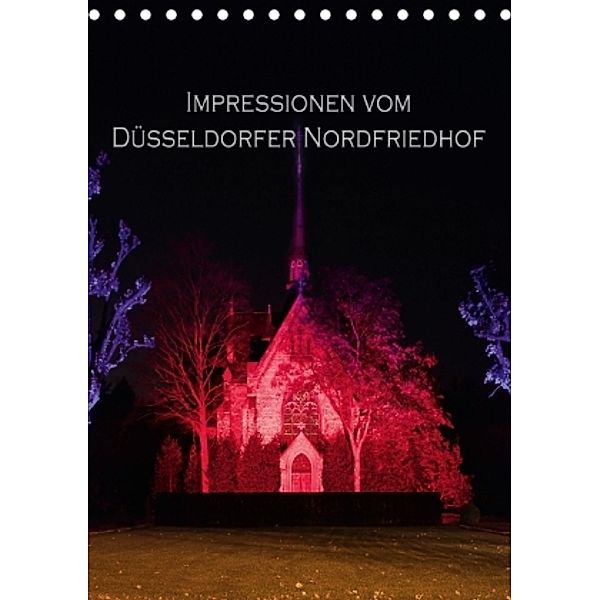 Impressionen vom Düsseldorfer Nordfriedhof (Tischkalender 2015 DIN A5 hoch), Boris Flör