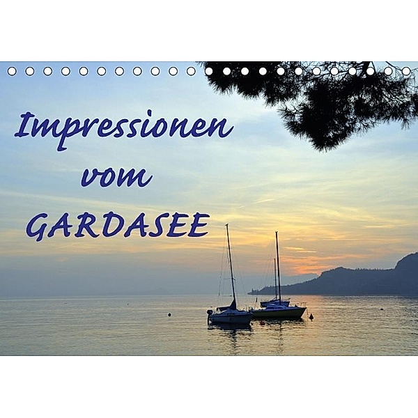 Impressionen vom Gardasee (Tischkalender 2017 DIN A5 quer), GUGIGEI