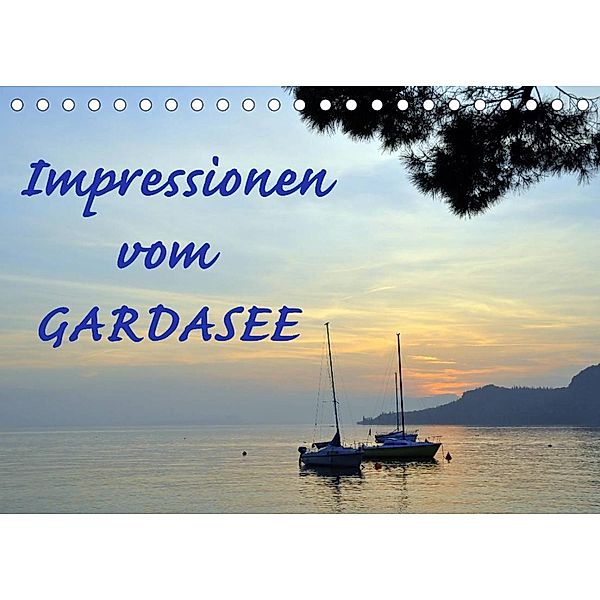 Impressionen vom Gardasee (Tischkalender 2022 DIN A5 quer), GUGIGEI