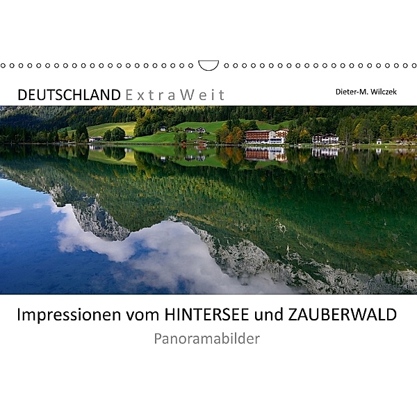 Impressionen vom HINTERSEE und ZAUBERWALD Panoramabilder (Wandkalender 2018 DIN A3 quer), Dieter-M. Wilczek