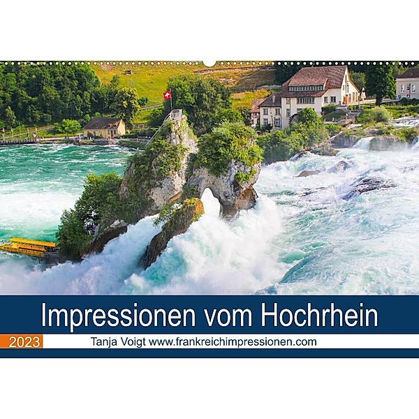 Impressionen vom Hochrhein (Wandkalender 2023 DIN A2 quer), Tanja Voigt