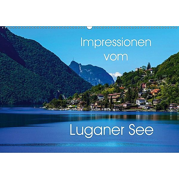 Impressionen vom Luganer See (Wandkalender 2020 DIN A2 quer), Gabi Hampe