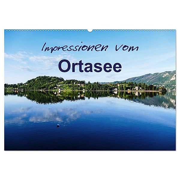 Impressionen vom Ortasee (Wandkalender 2024 DIN A2 quer), CALVENDO Monatskalender, Gabi Hampe