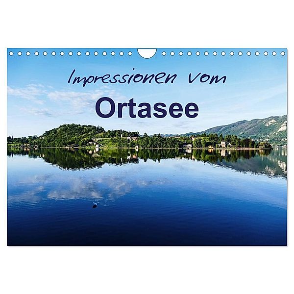 Impressionen vom Ortasee (Wandkalender 2024 DIN A4 quer), CALVENDO Monatskalender, Gabi Hampe