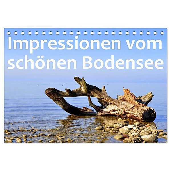 Impressionen vom schönen Bodensee (Tischkalender 2024 DIN A5 quer), CALVENDO Monatskalender, Gugigei