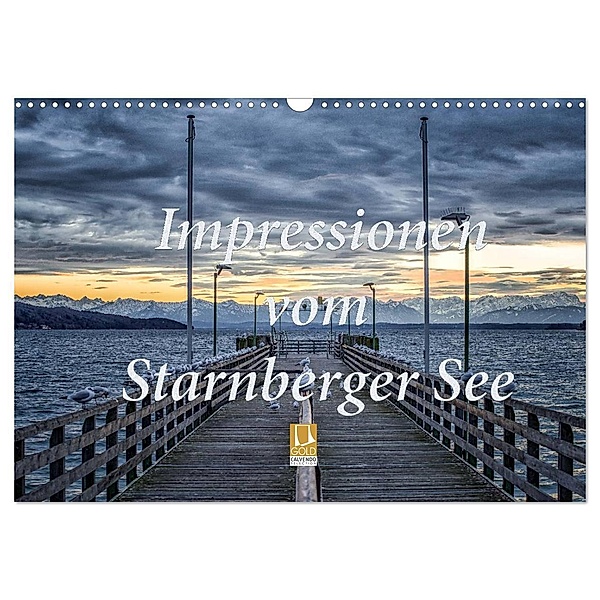 Impressionen vom Starnberger See (Wandkalender 2024 DIN A3 quer), CALVENDO Monatskalender, Thomas Marufke