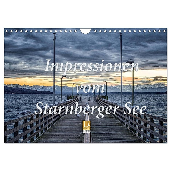 Impressionen vom Starnberger See (Wandkalender 2024 DIN A4 quer), CALVENDO Monatskalender, Thomas Marufke