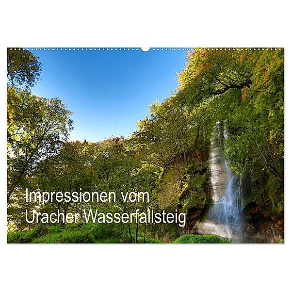 Impressionen vom Uracher Wasserfallsteig (Wandkalender 2025 DIN A2 quer), CALVENDO Monatskalender, Calvendo, Krisma