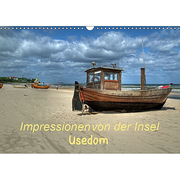 Impressionen von der Insel Usedom (Wandkalender 2019 DIN A3 quer), Hoschie-Media