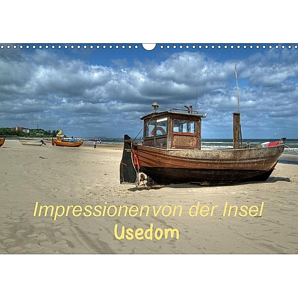 Impressionen von der Insel Usedom (Wandkalender 2021 DIN A3 quer), Hoschie-Media
